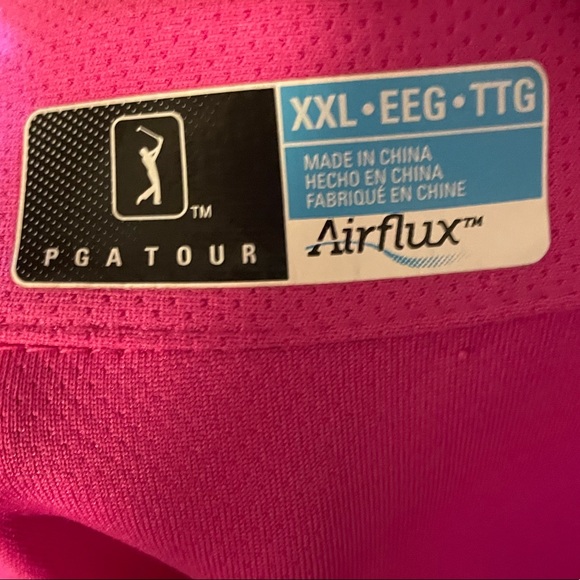 XXL, NWOT, PGA TOUR POLO, with cinched sides. - Picture 4 of 4